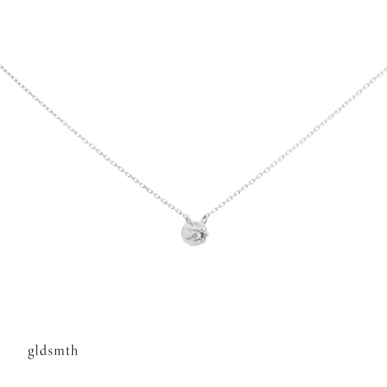 10k White Gold Reversible Eve Necklace