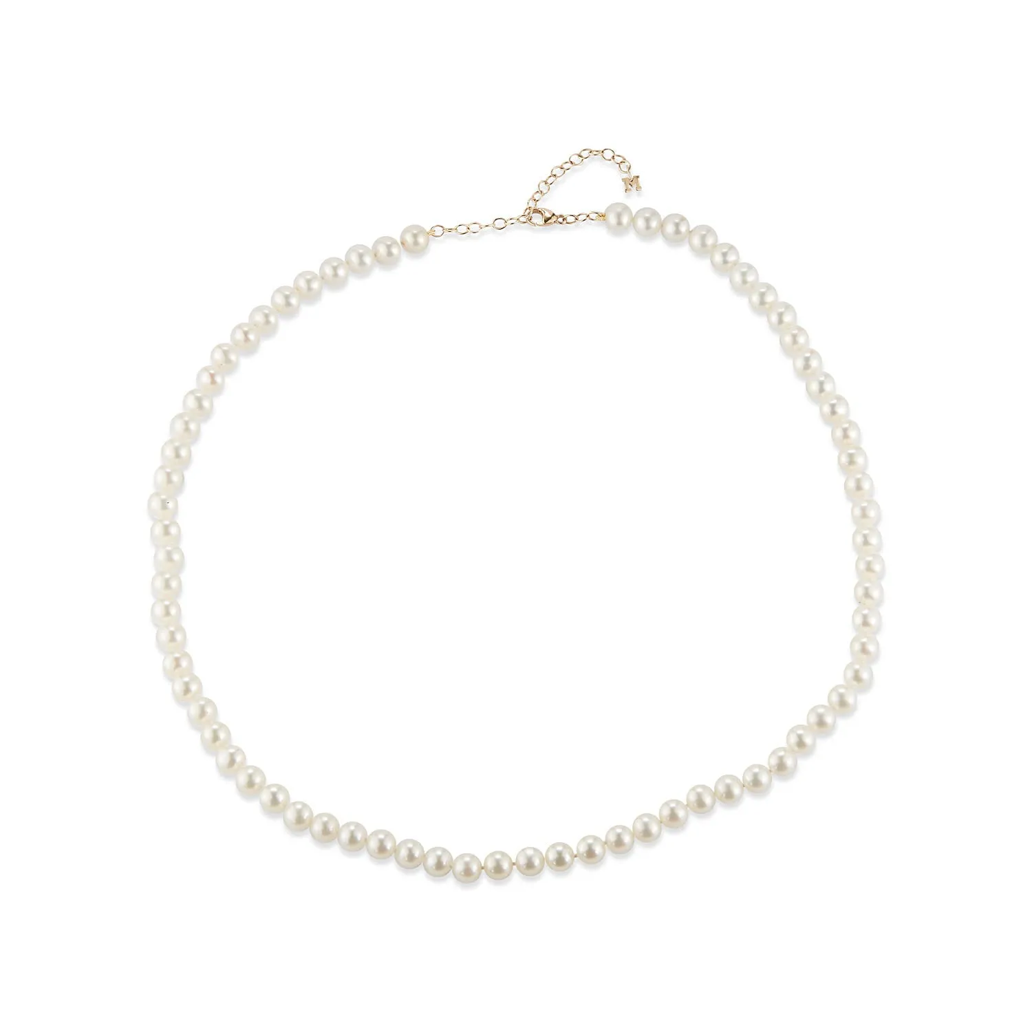 14K Gold "Not Your Mother's Pearl" Anklet