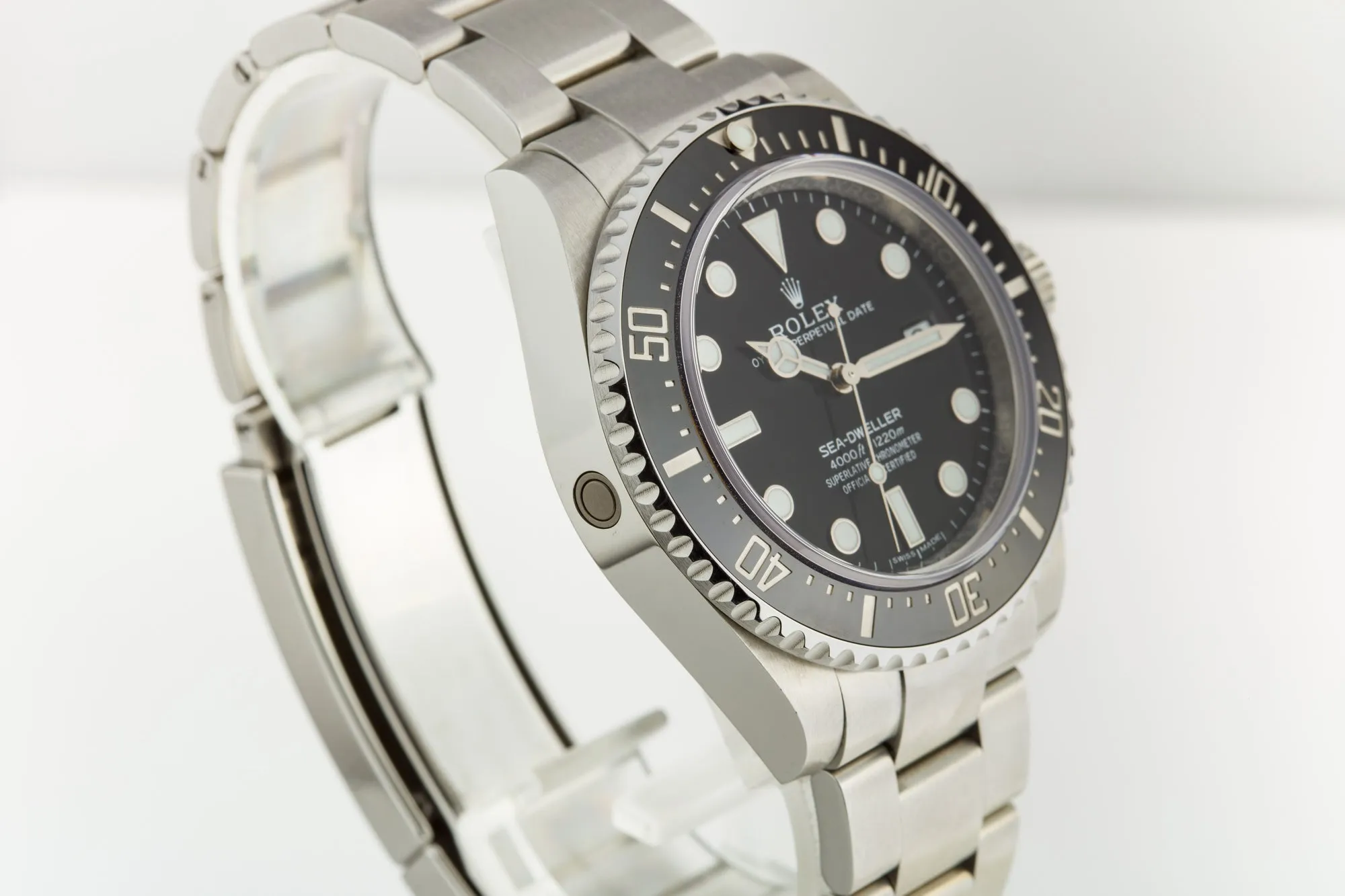 2015 Rolex Sea-Dweller 116600 with Box & Card