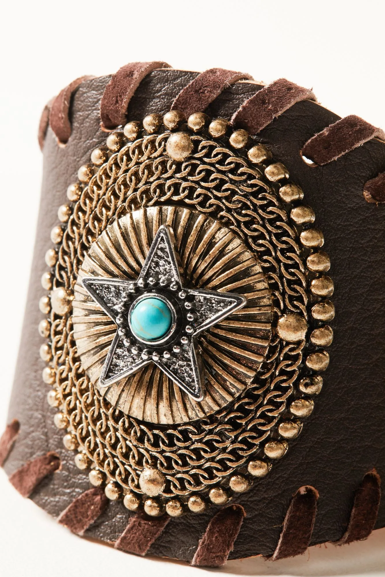 Abernathy Leather Cuff Bracelet