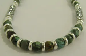 African Turquoise Necklace