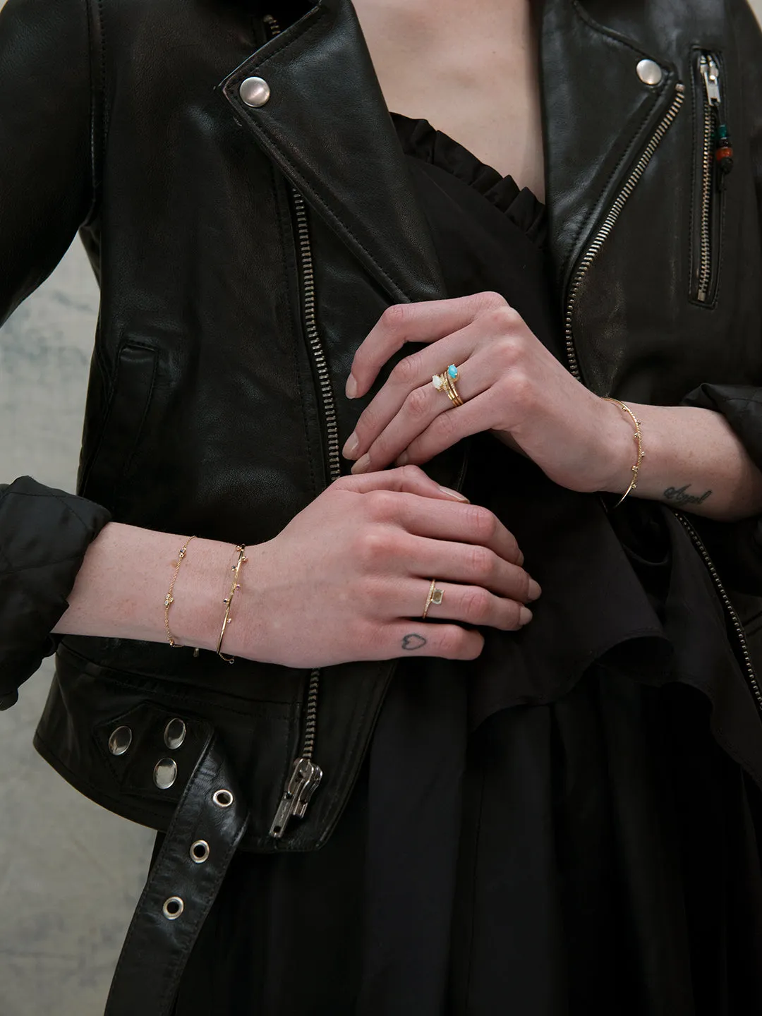 ANDROMEDA CUFF (SAPPHIRES)