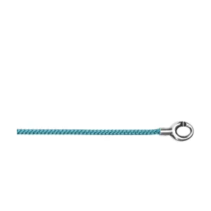 Asian Cord, Turquoise Silver