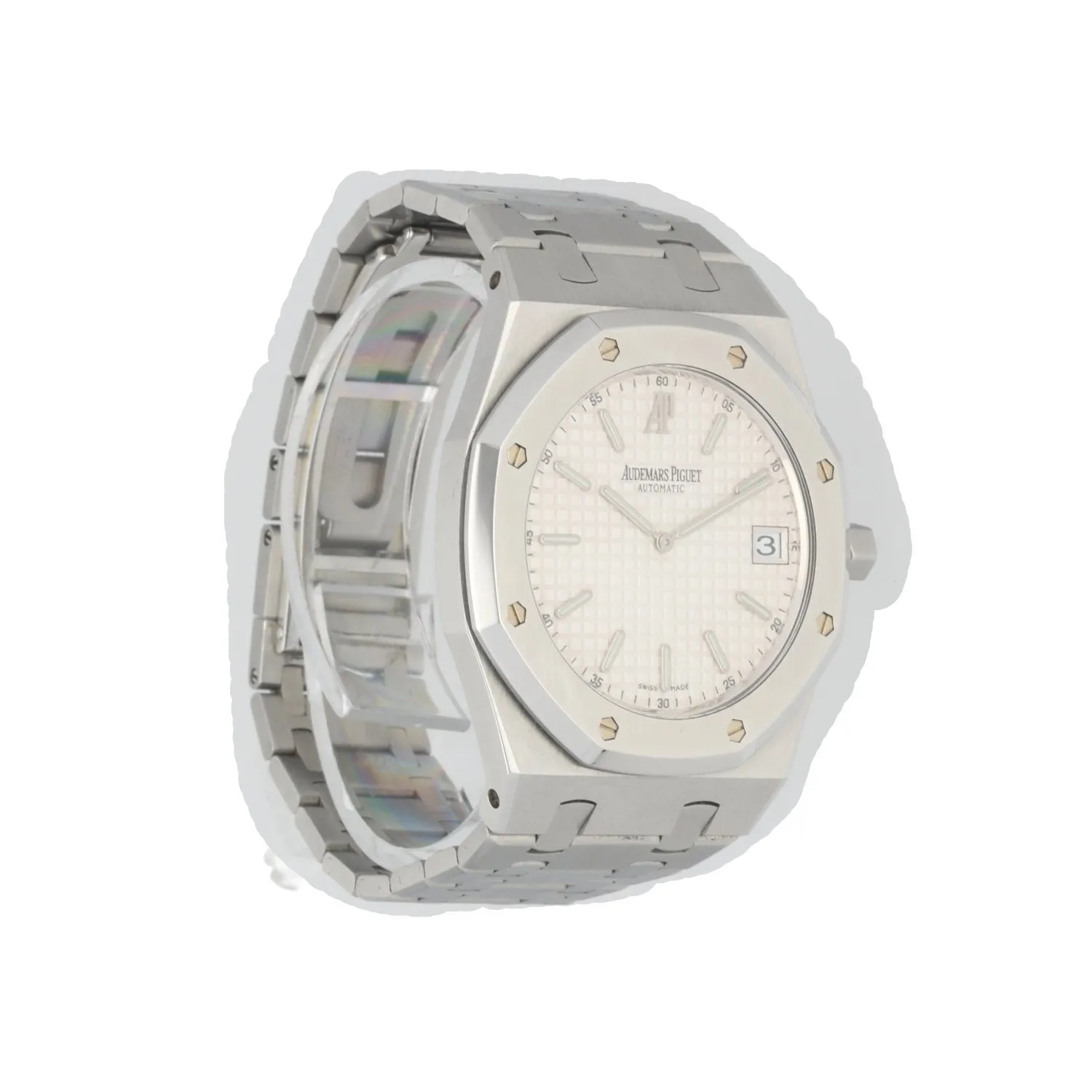 Audemars Piguet Royal Oak Jumbo Extra-Thin 15202ST Box & Papers Men's Watch