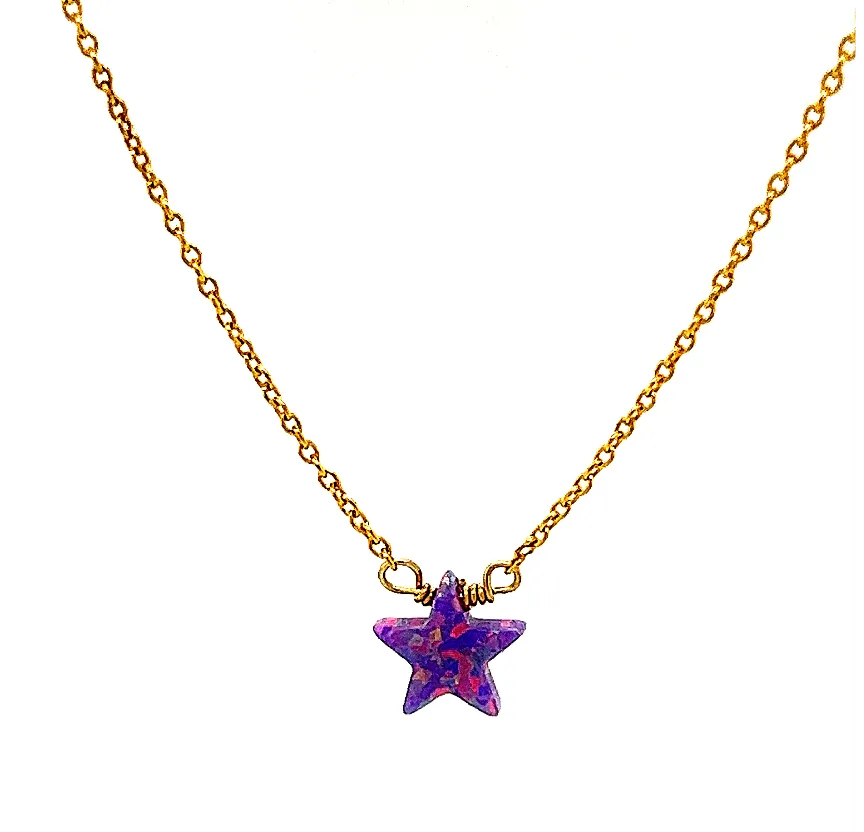 bara boheme | "STAR" Opal Necklace