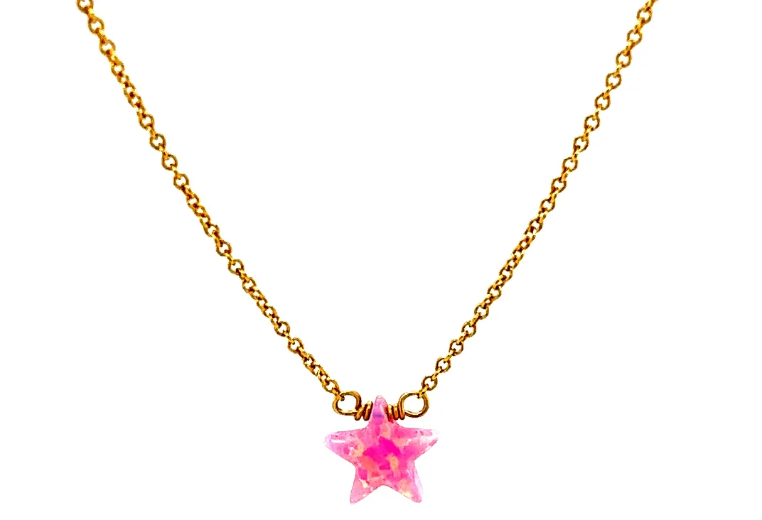 bara boheme | "STAR" Opal Necklace