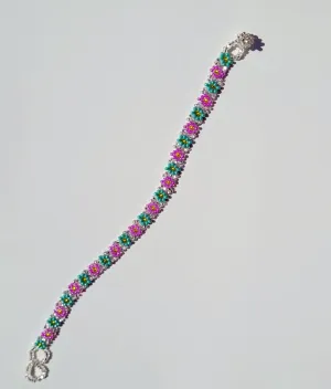 Beaded Daisy Chain Anklet