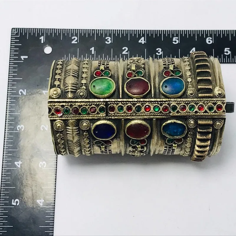 Big Massive Gypsy Vintage Cuff Bracelet