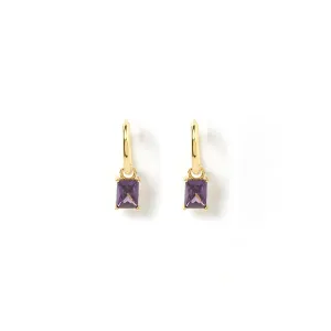 Birthstone Charm Earrings