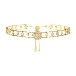 Bouton de Camélia choker