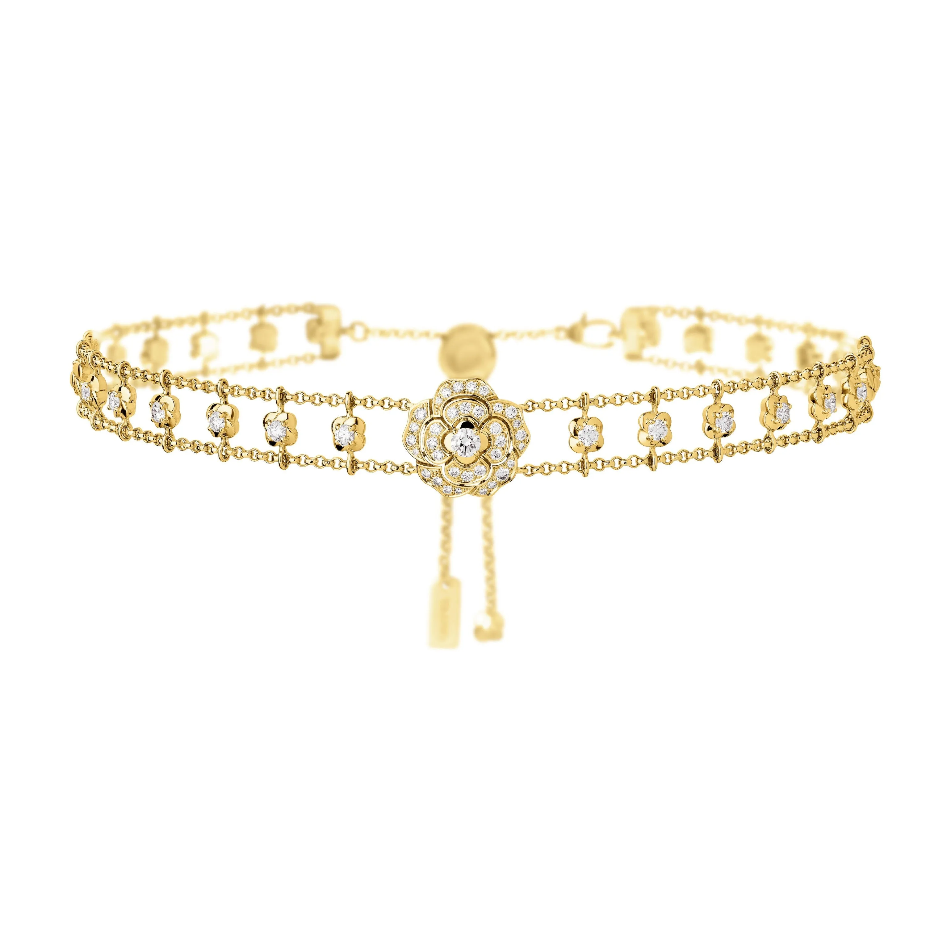 Bouton de Camélia choker