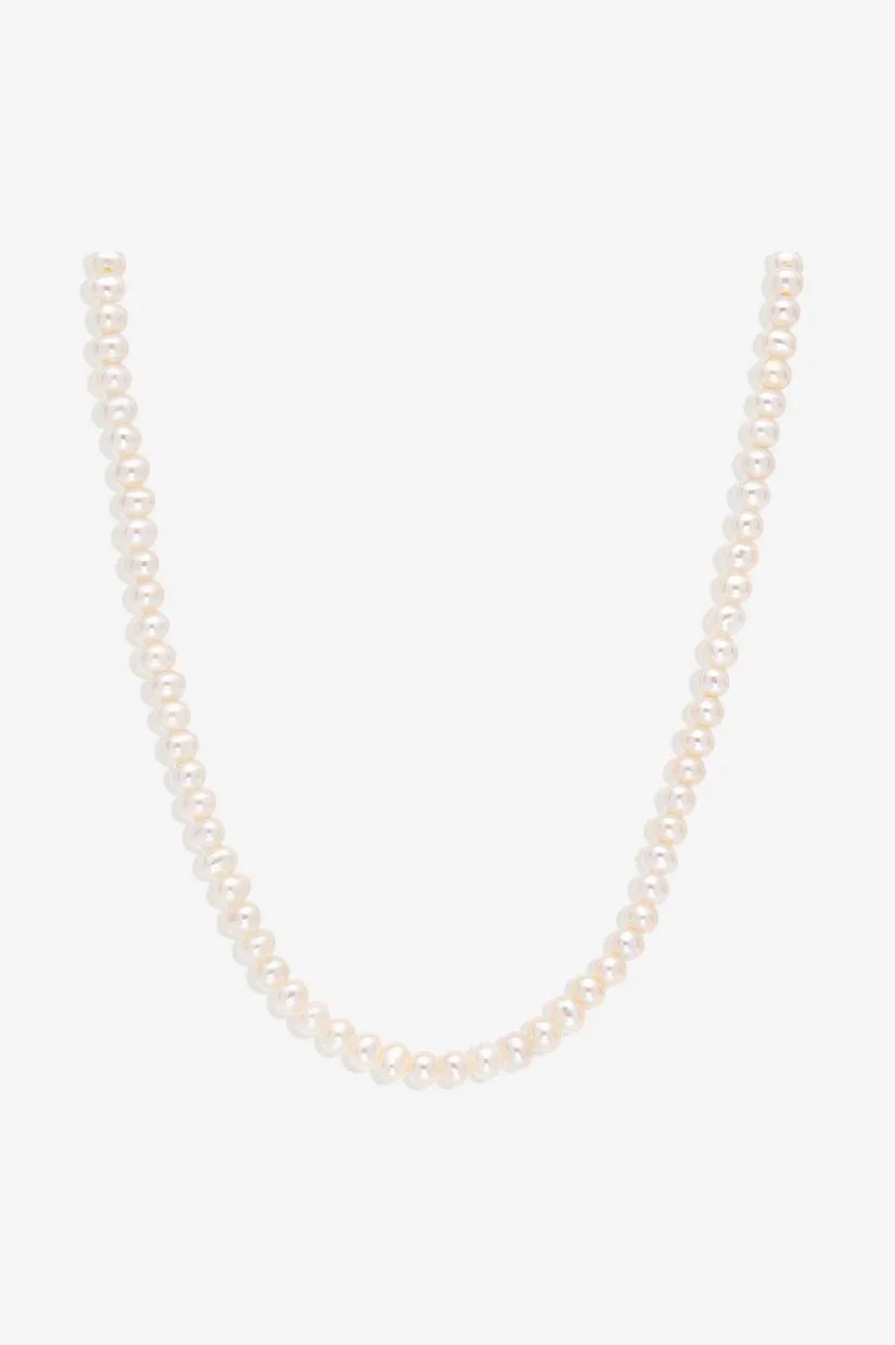 By Charlotte Live In Peace Pearl Choker - Gold