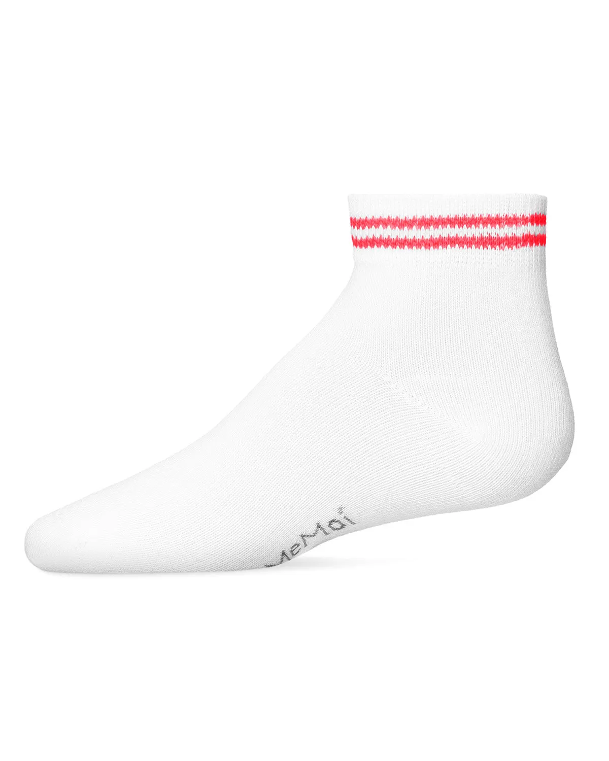 Girls' Ziggy Double Ring Cotton Blend Anklet Sock