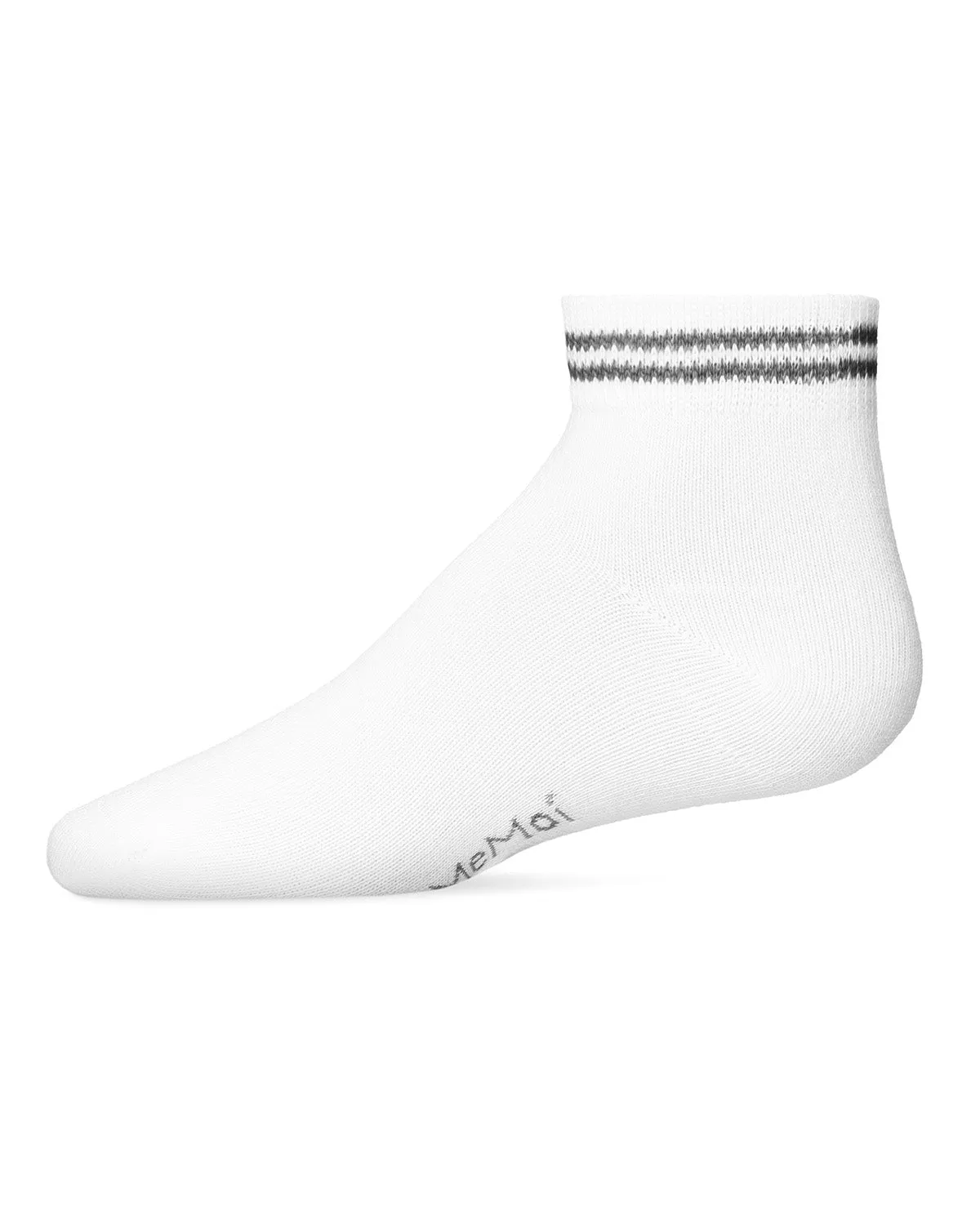 Girls' Ziggy Double Ring Cotton Blend Anklet Sock