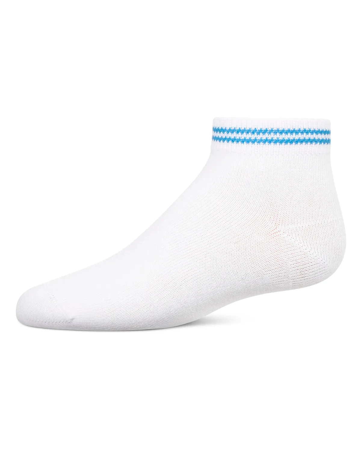 Girls' Ziggy Double Ring Cotton Blend Anklet Sock