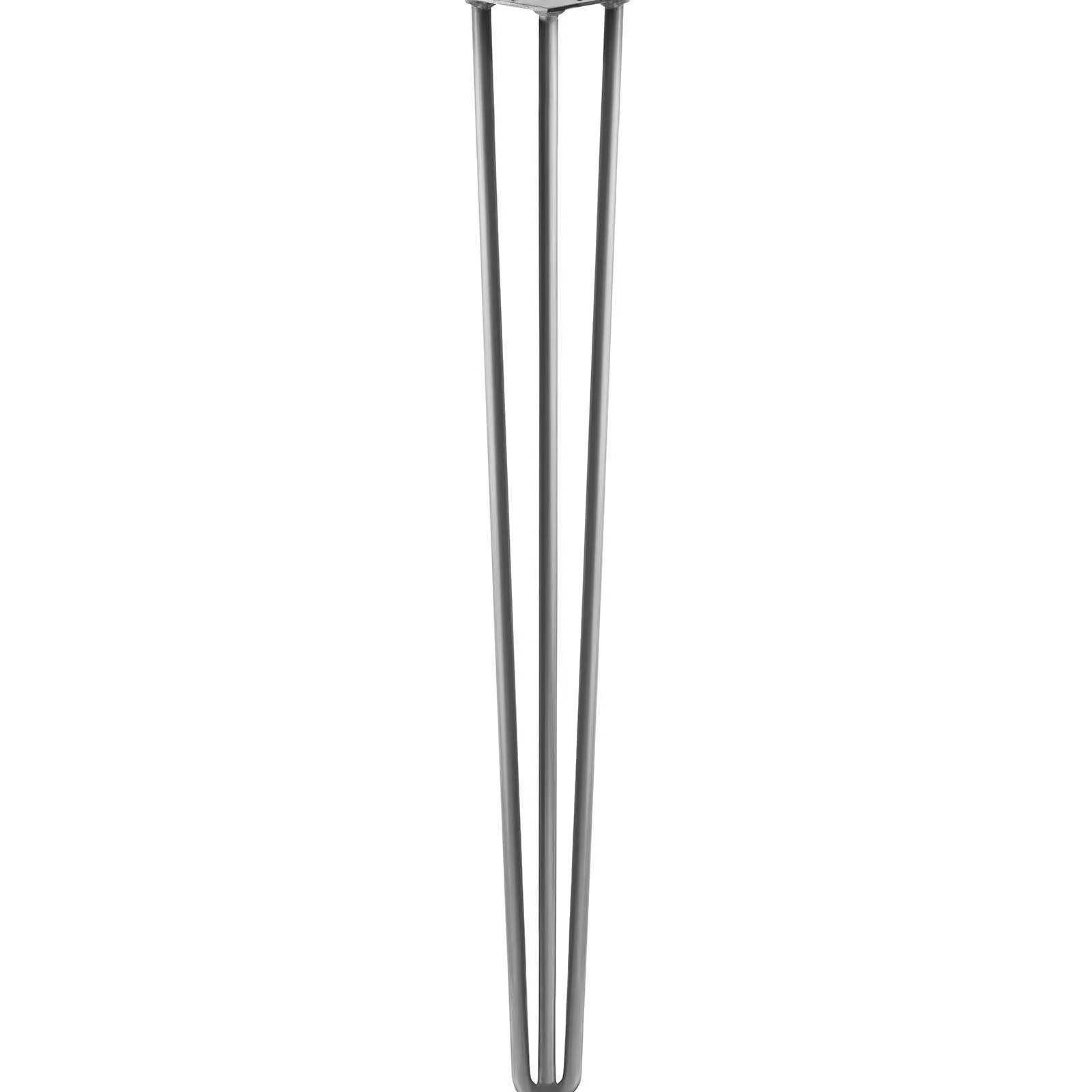 Hairpin Leg (Sold Separately), 3-Rod Design - Clear Coated Finish