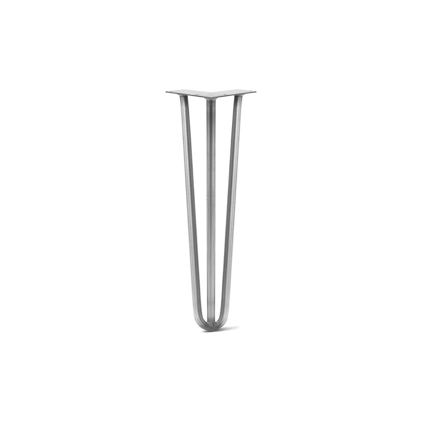 Hairpin Leg (Sold Separately), 3-Rod Design - Clear Coated Finish