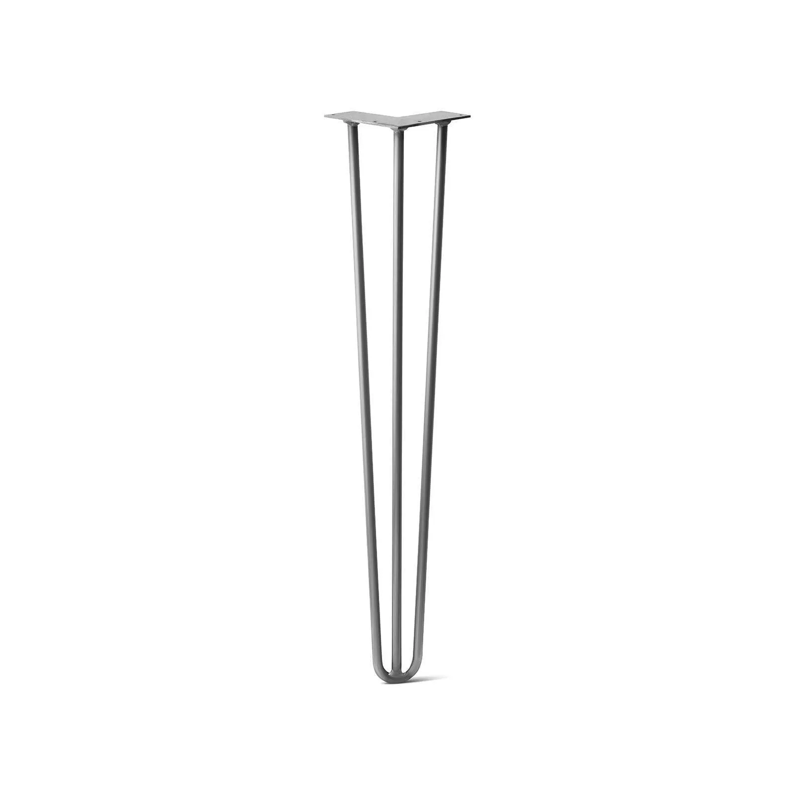 Hairpin Leg (Sold Separately), 3-Rod Design - Clear Coated Finish