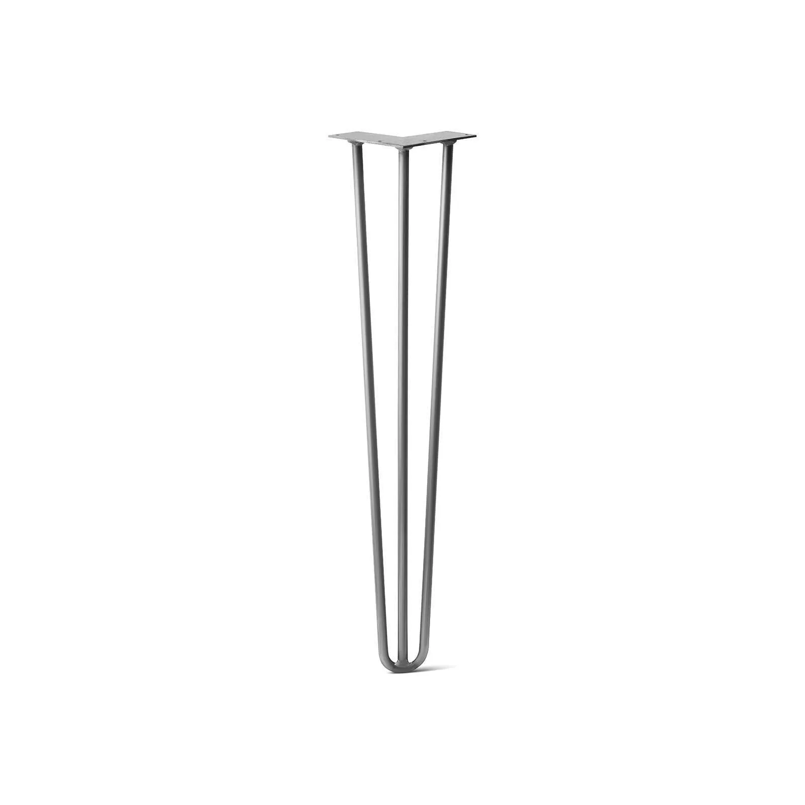 Hairpin Leg (Sold Separately), 3-Rod Design - Clear Coated Finish