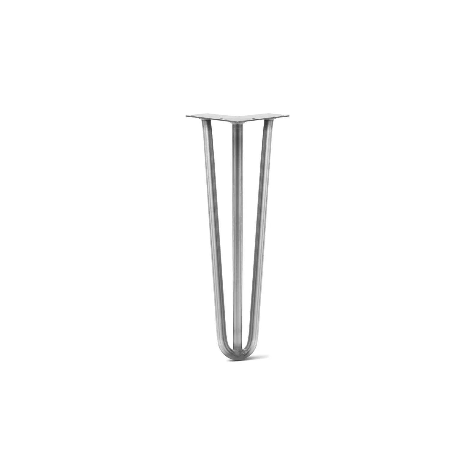 Hairpin Leg (Sold Separately), 3-Rod Design - Clear Coated Finish