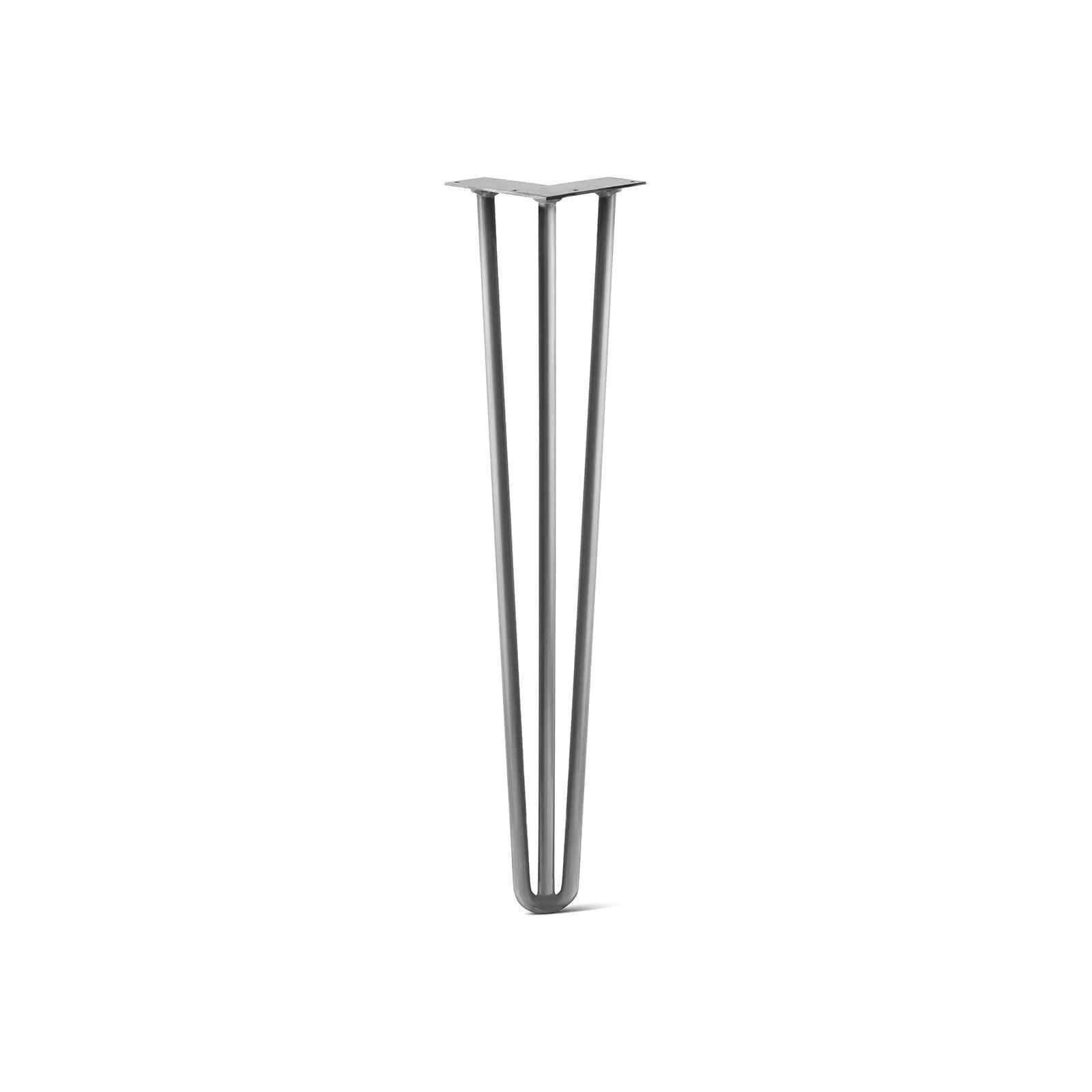 Hairpin Leg (Sold Separately), 3-Rod Design - Clear Coated Finish