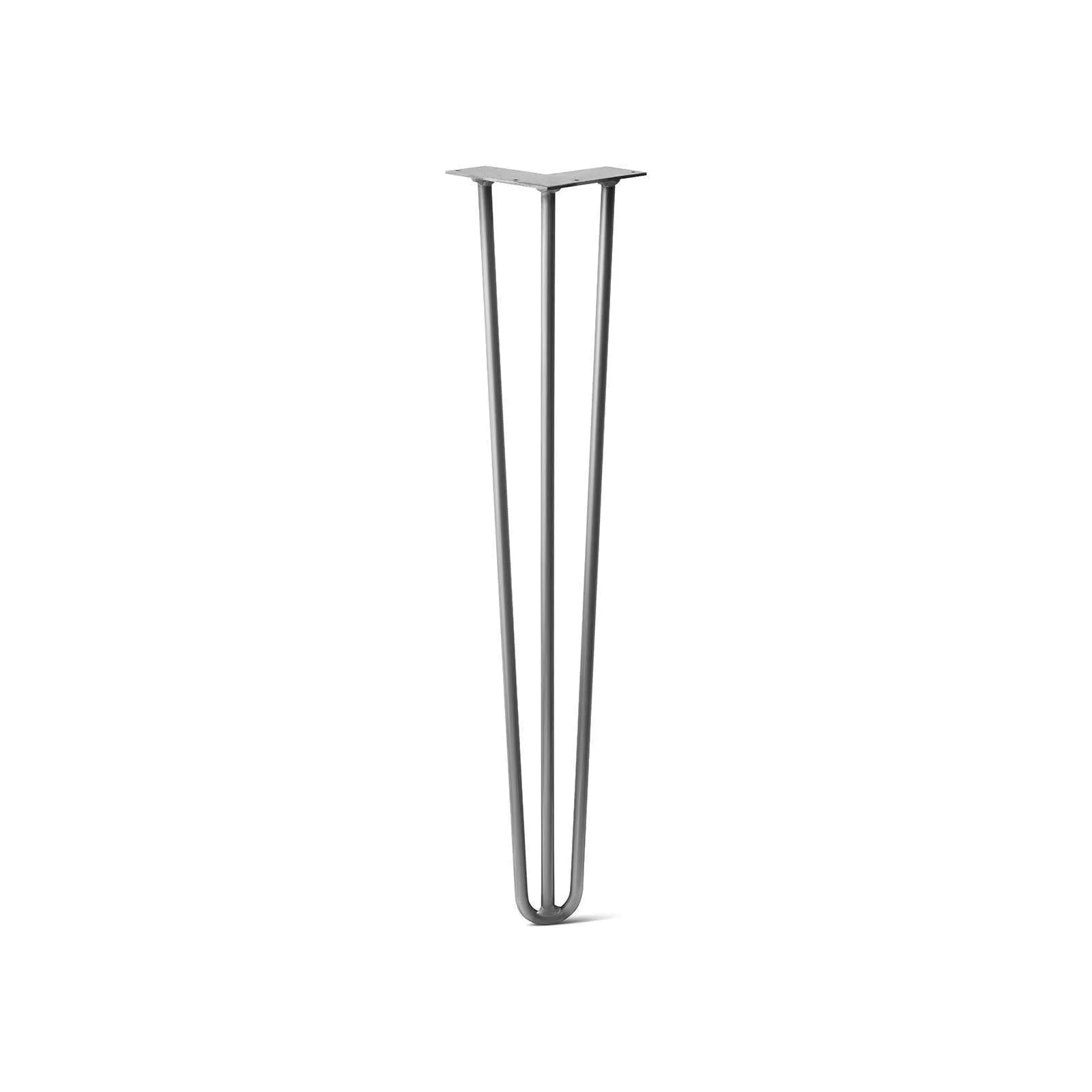 Hairpin Leg (Sold Separately), 3-Rod Design - Clear Coated Finish