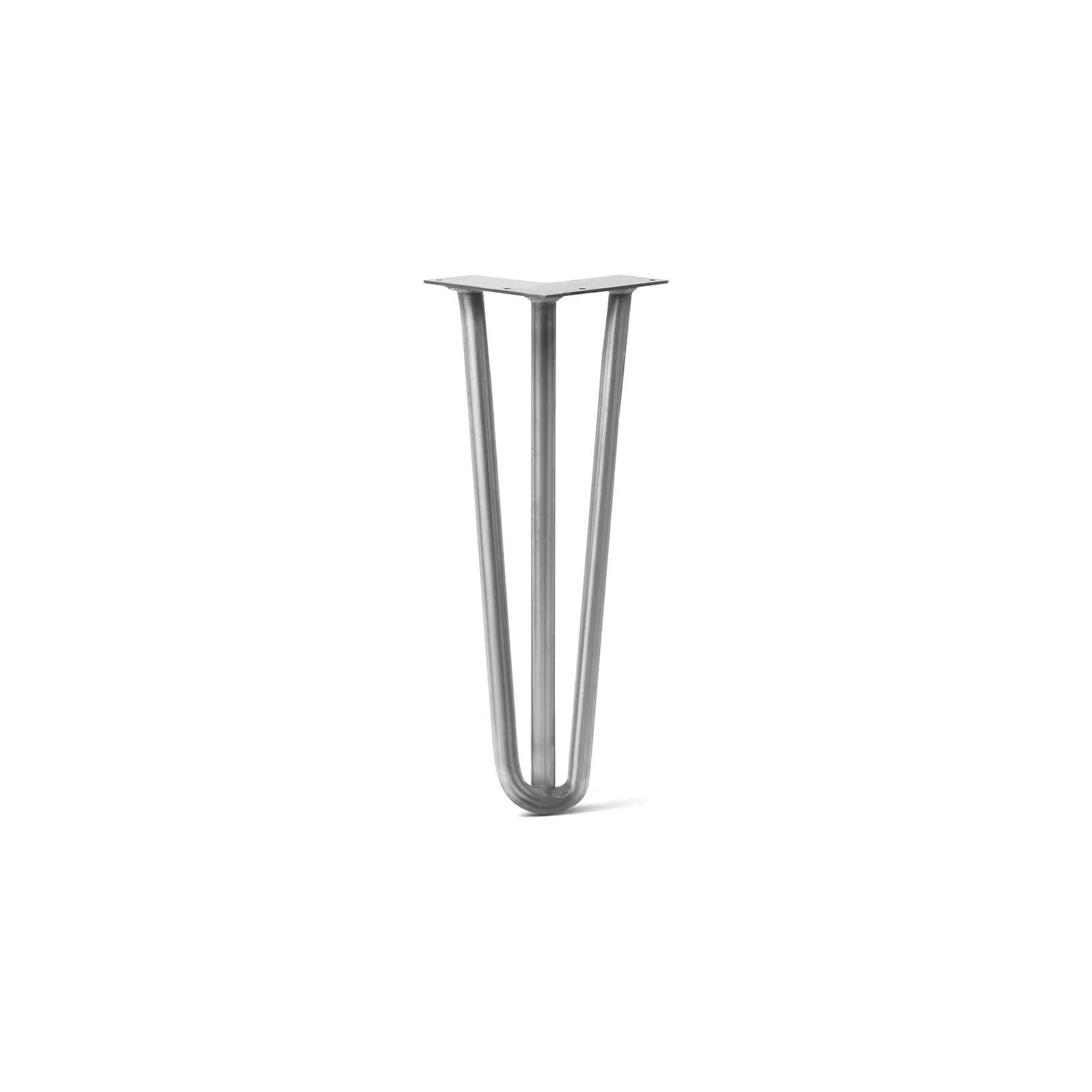 Hairpin Leg (Sold Separately), 3-Rod Design - Clear Coated Finish