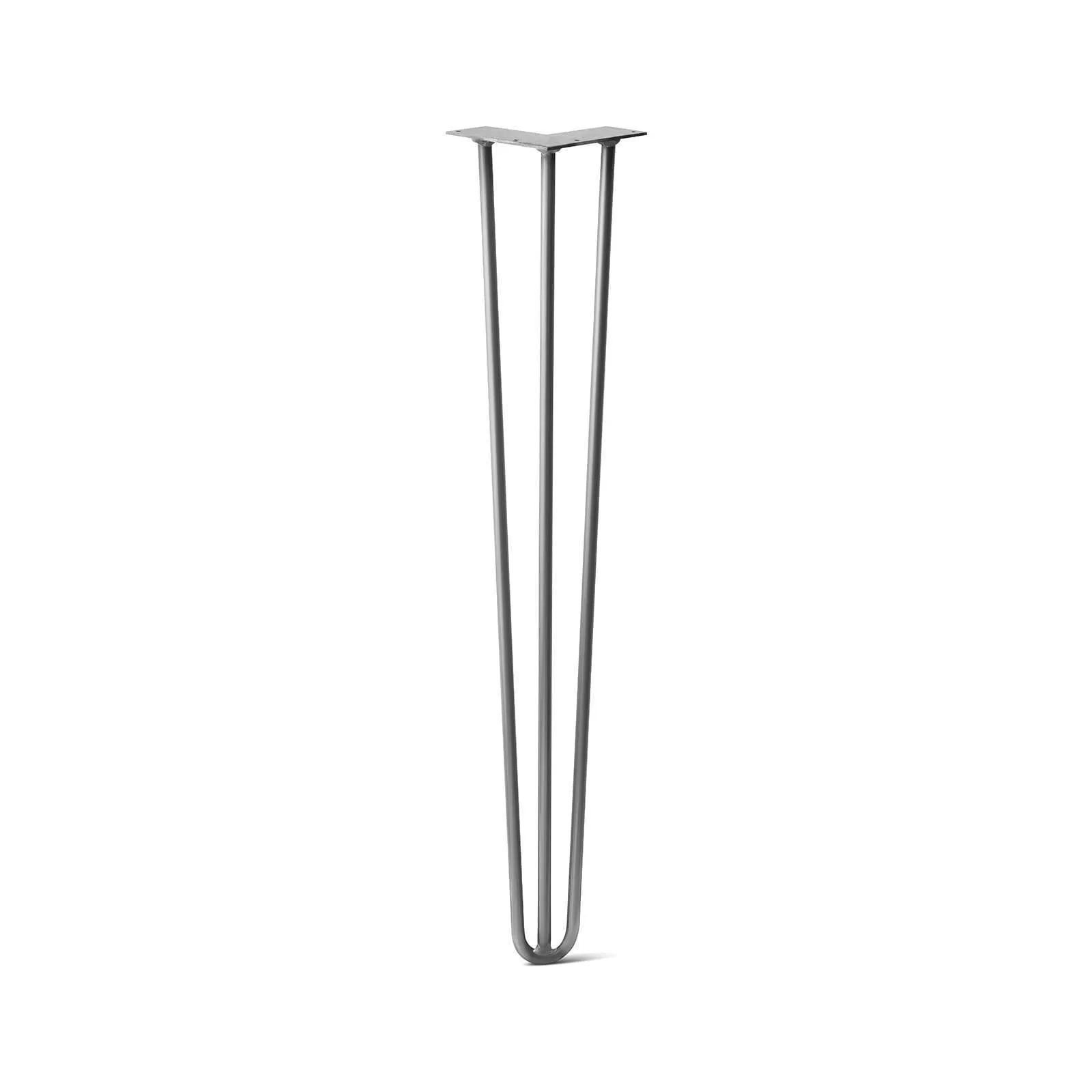 Hairpin Leg (Sold Separately), 3-Rod Design - Clear Coated Finish