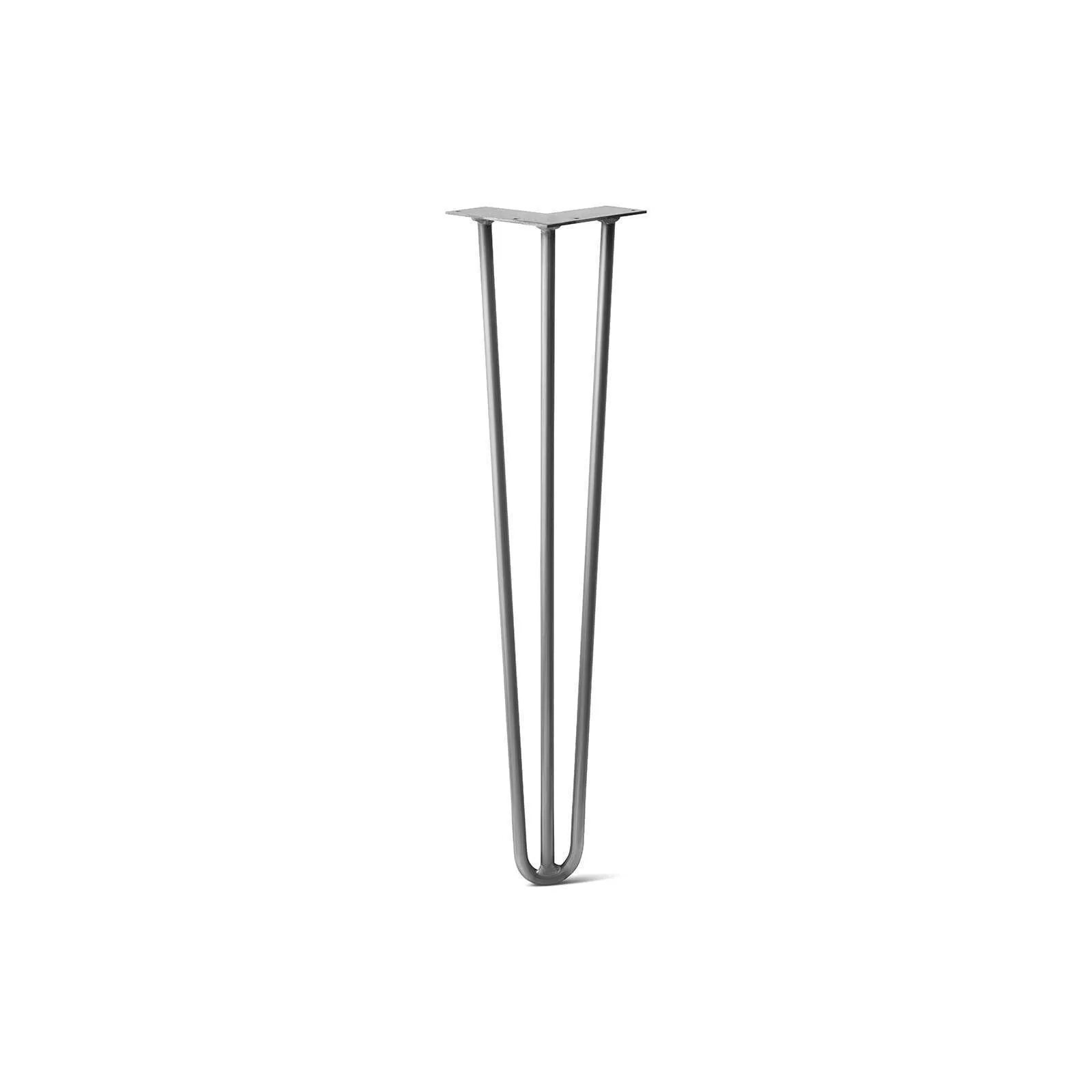 Hairpin Leg (Sold Separately), 3-Rod Design - Clear Coated Finish