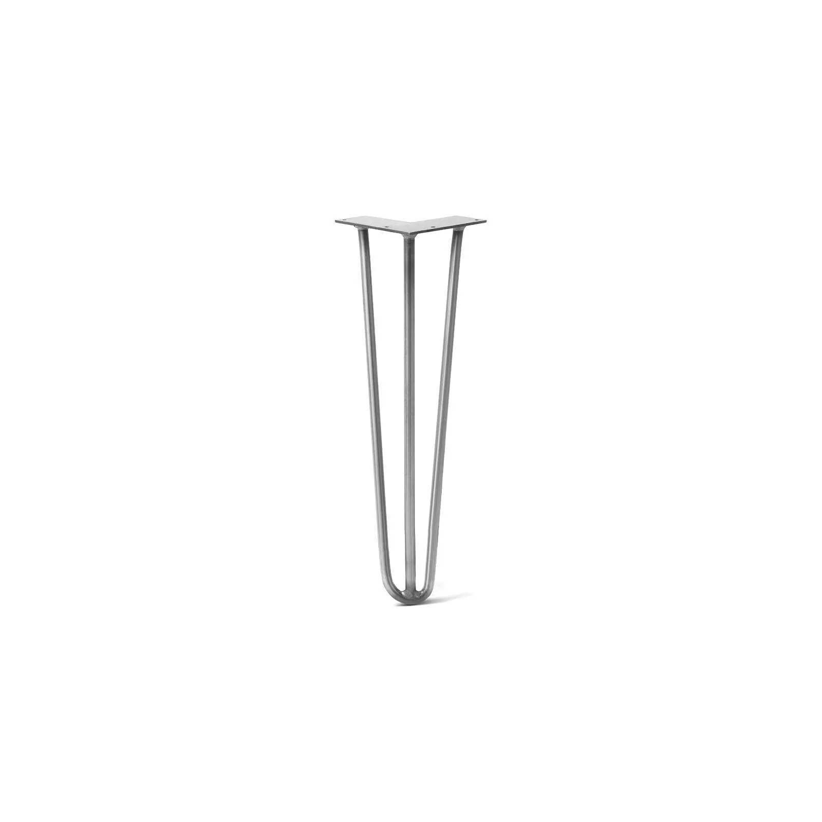 Hairpin Leg (Sold Separately), 3-Rod Design - Clear Coated Finish