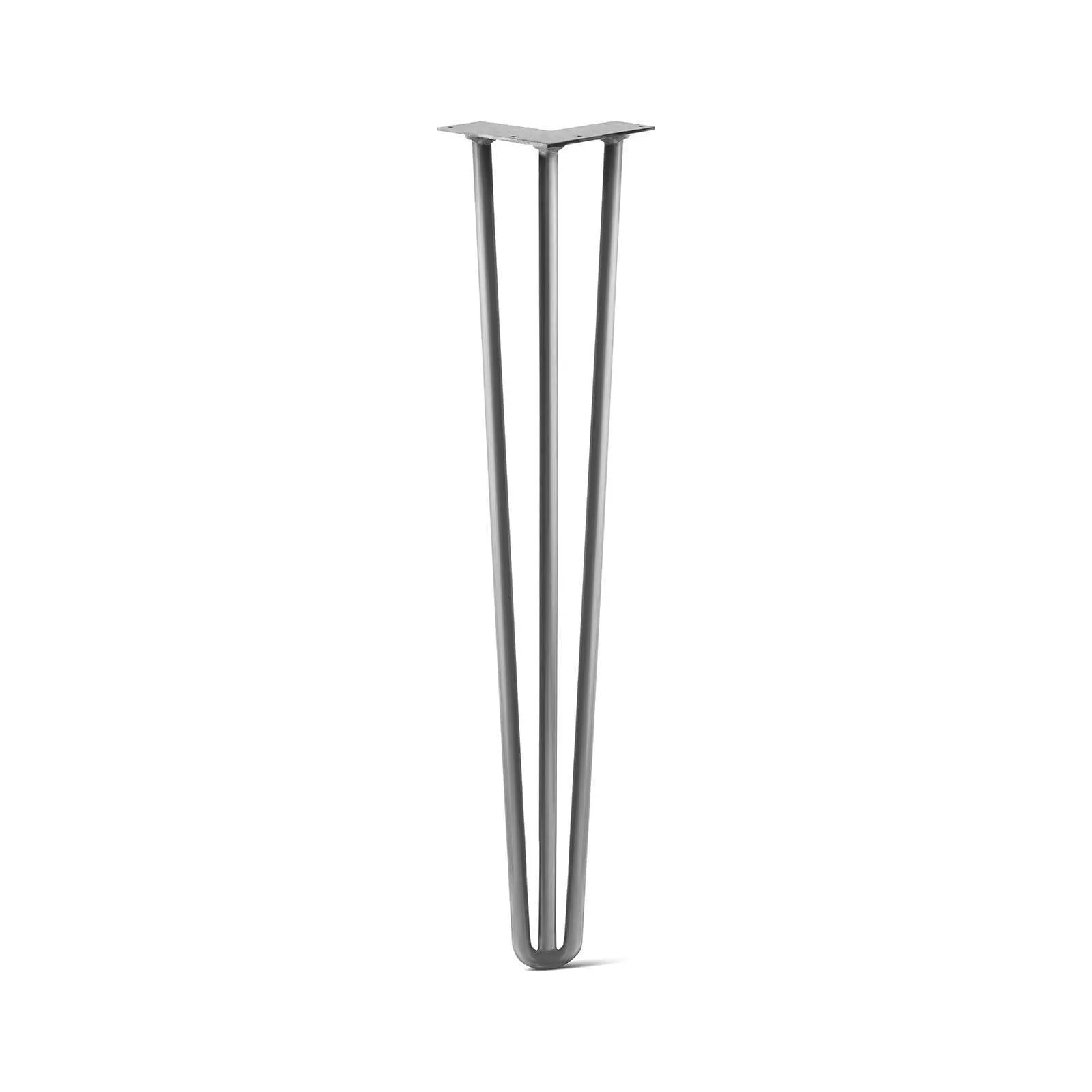 Hairpin Leg (Sold Separately), 3-Rod Design - Clear Coated Finish