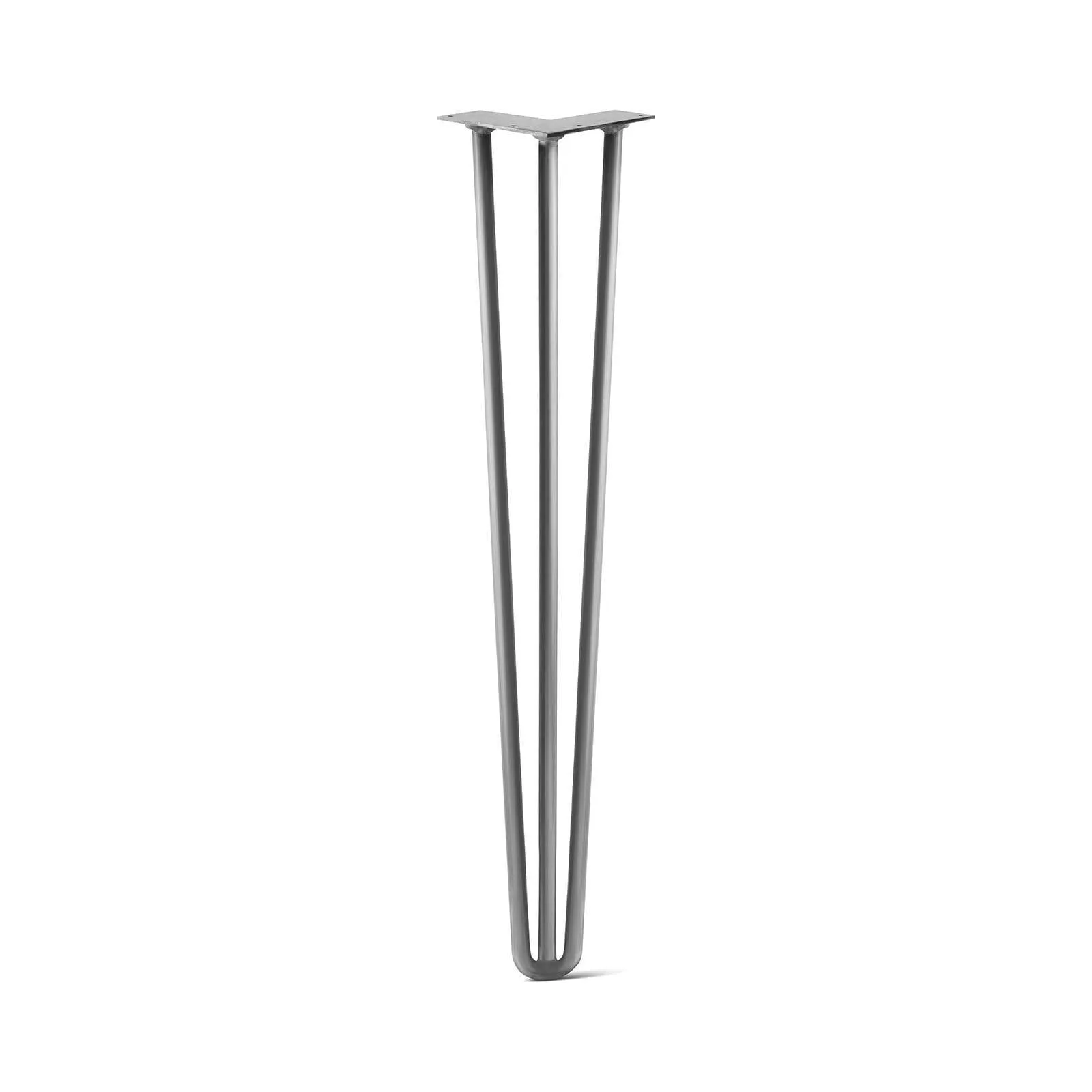 Hairpin Leg (Sold Separately), 3-Rod Design - Clear Coated Finish