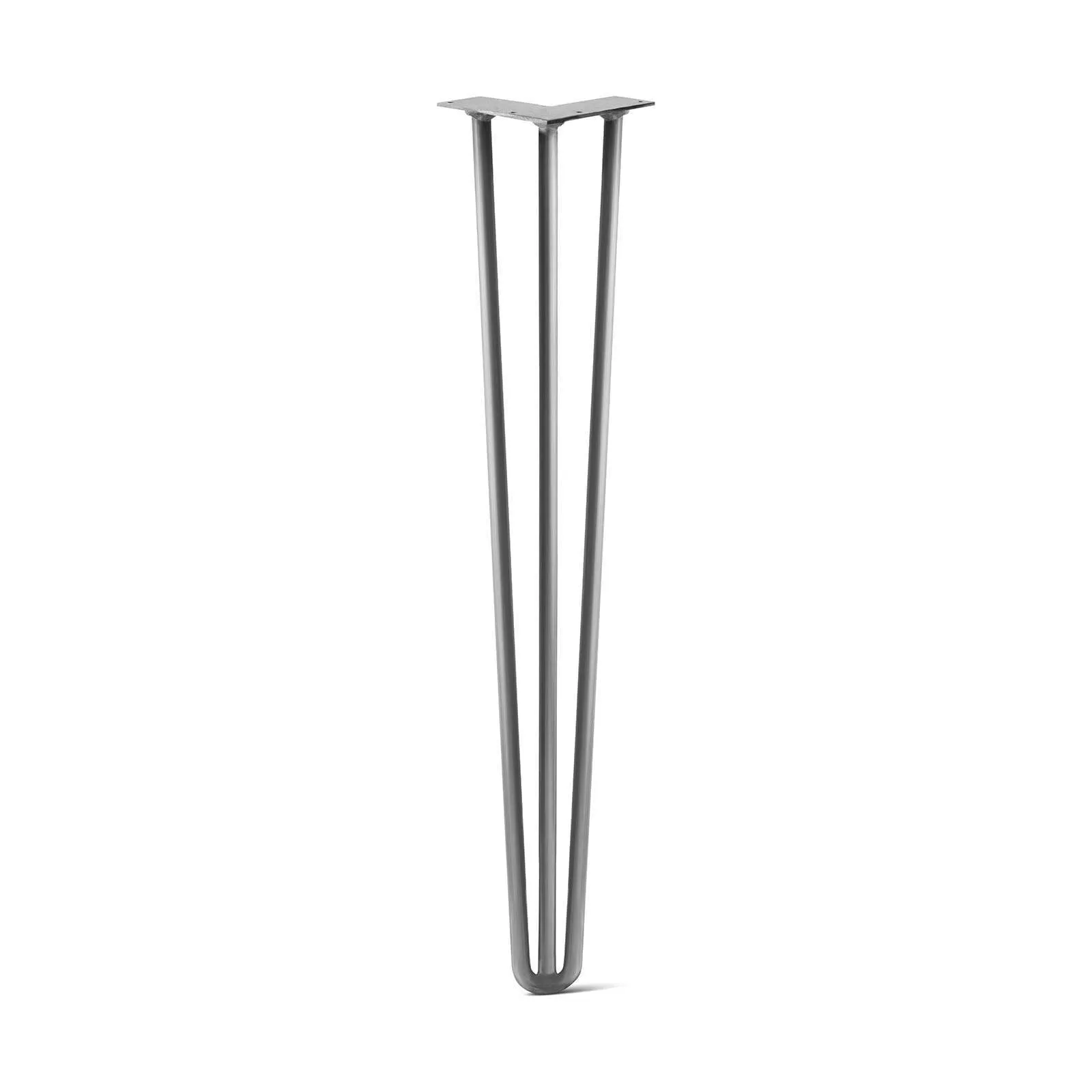 Hairpin Leg (Sold Separately), 3-Rod Design - Clear Coated Finish