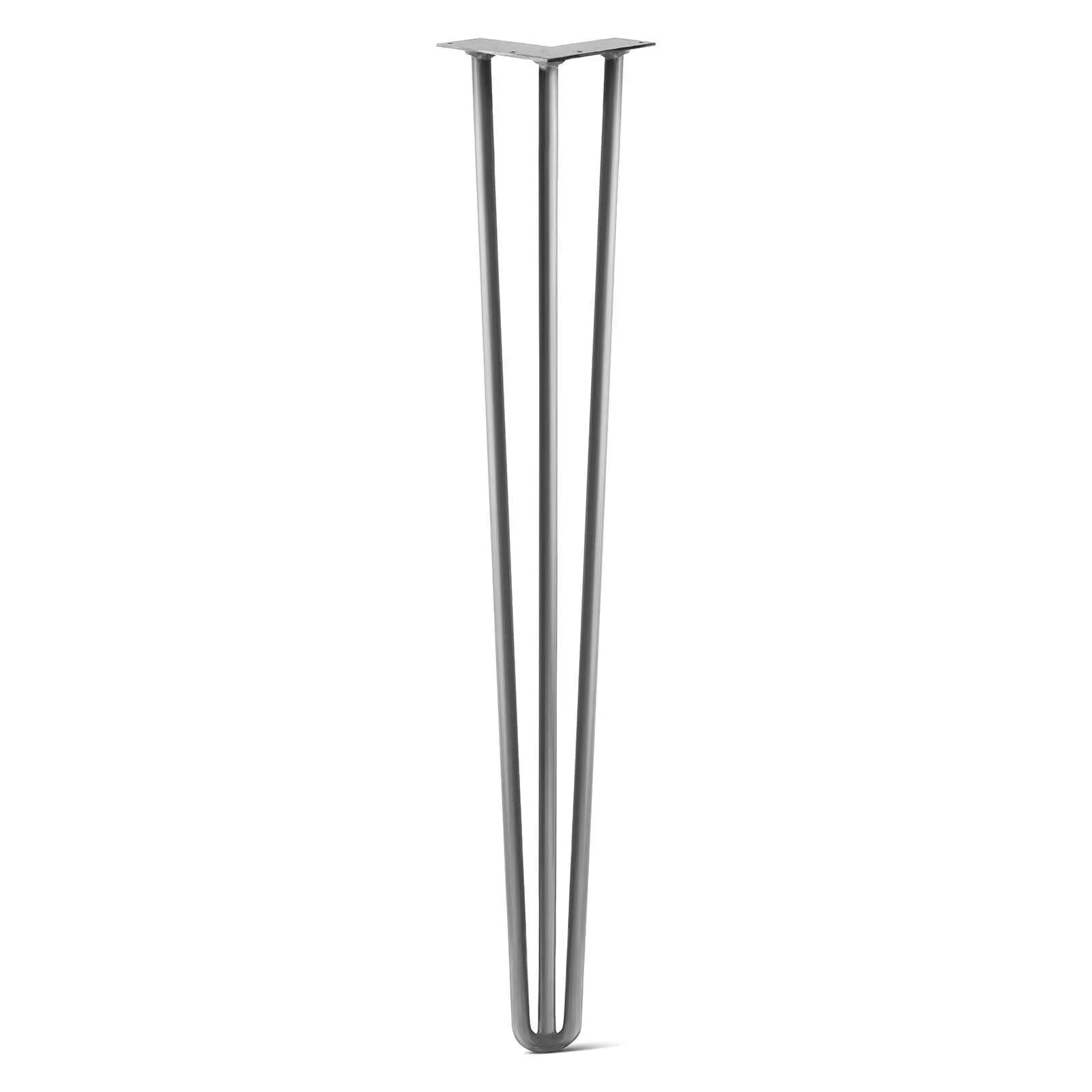 Hairpin Leg (Sold Separately), 3-Rod Design - Clear Coated Finish