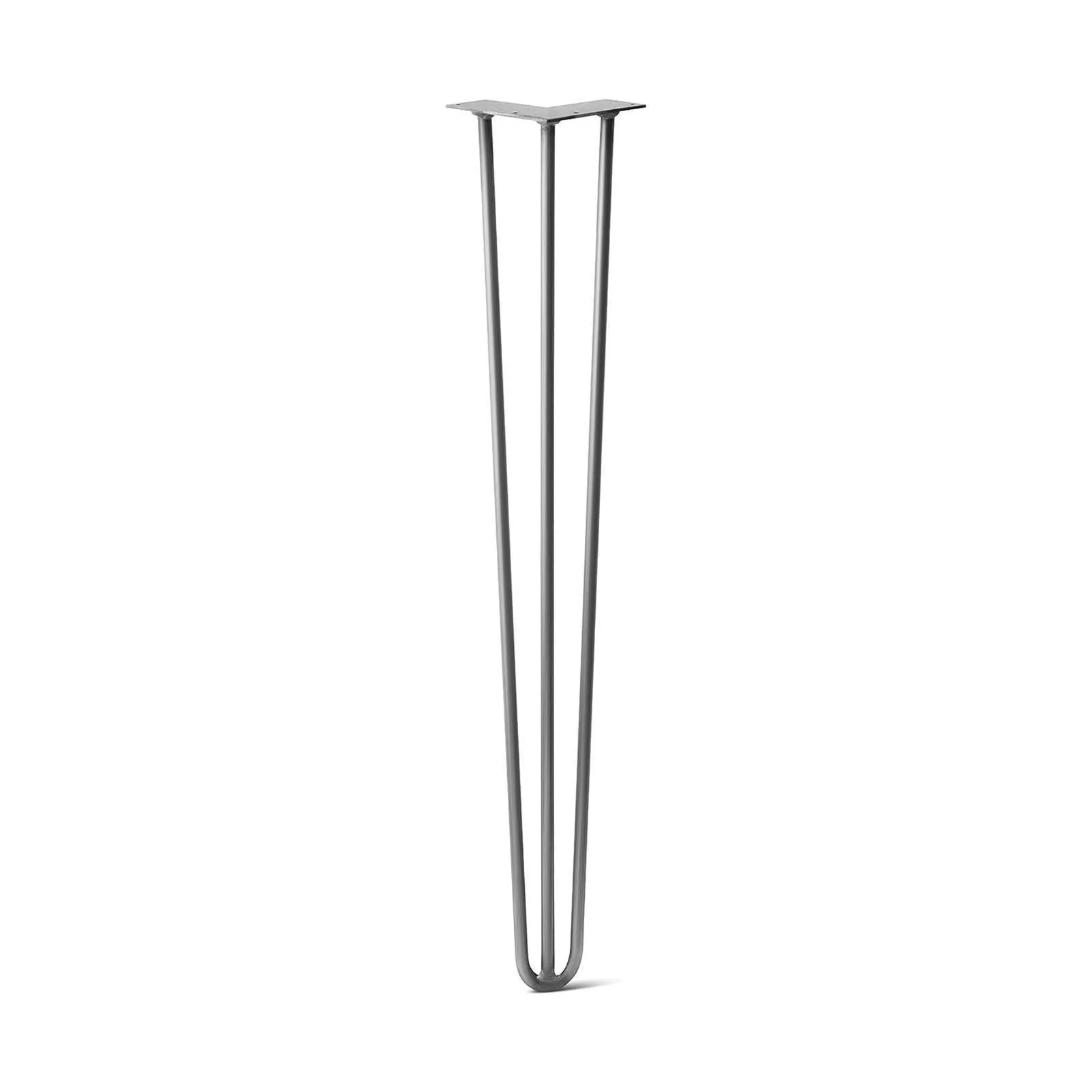 Hairpin Leg (Sold Separately), 3-Rod Design - Clear Coated Finish