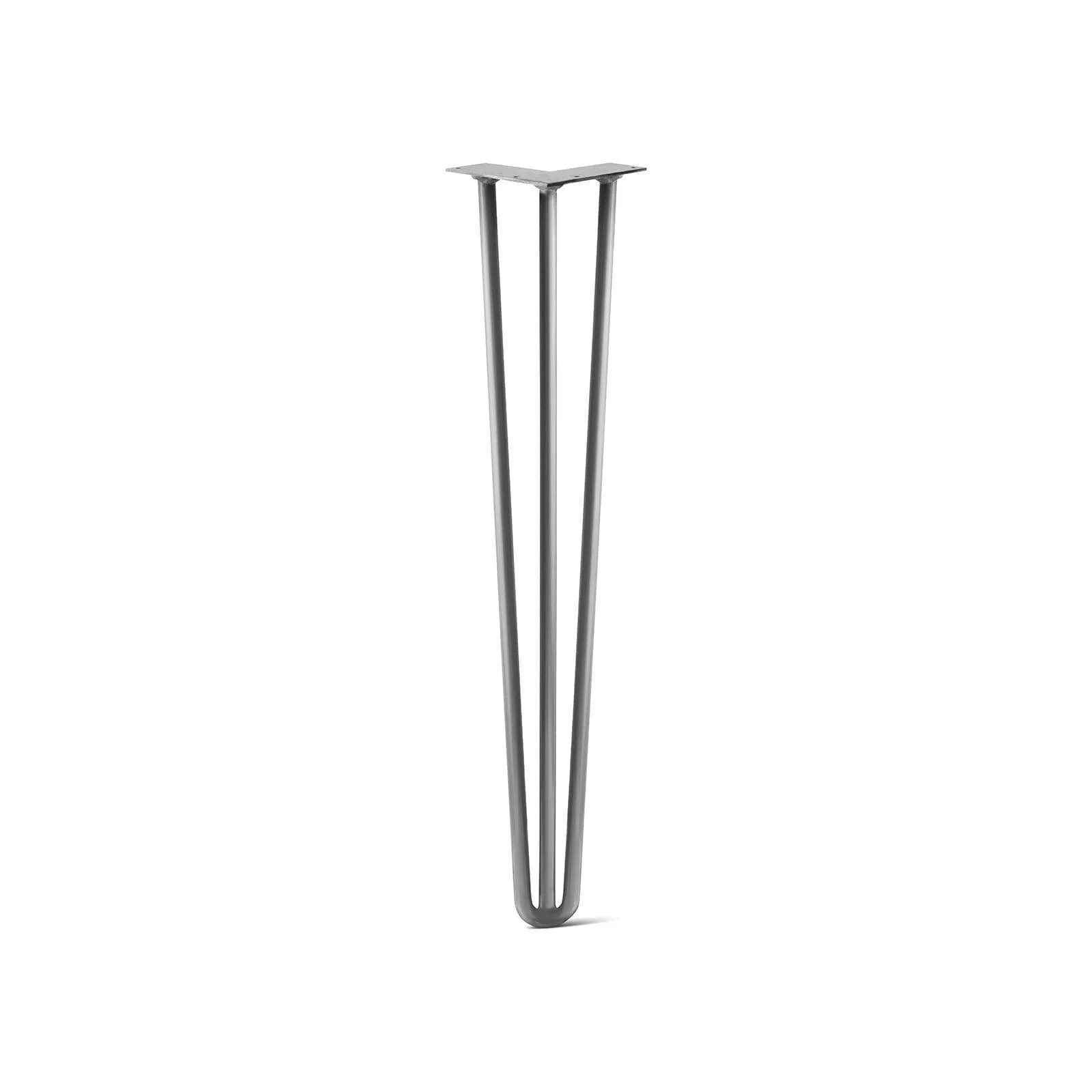 Hairpin Leg (Sold Separately), 3-Rod Design - Clear Coated Finish