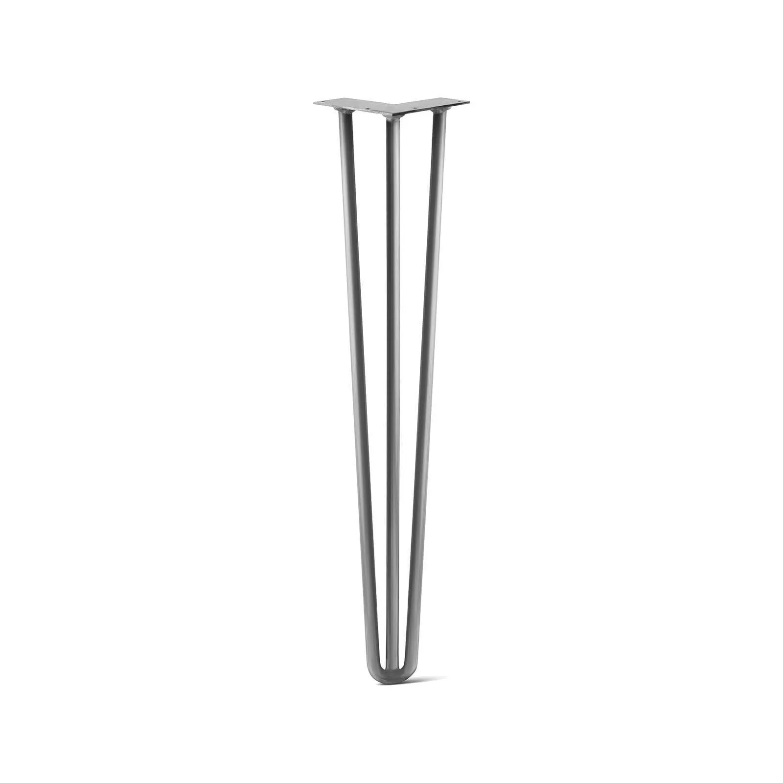 Hairpin Leg (Sold Separately), 3-Rod Design - Clear Coated Finish