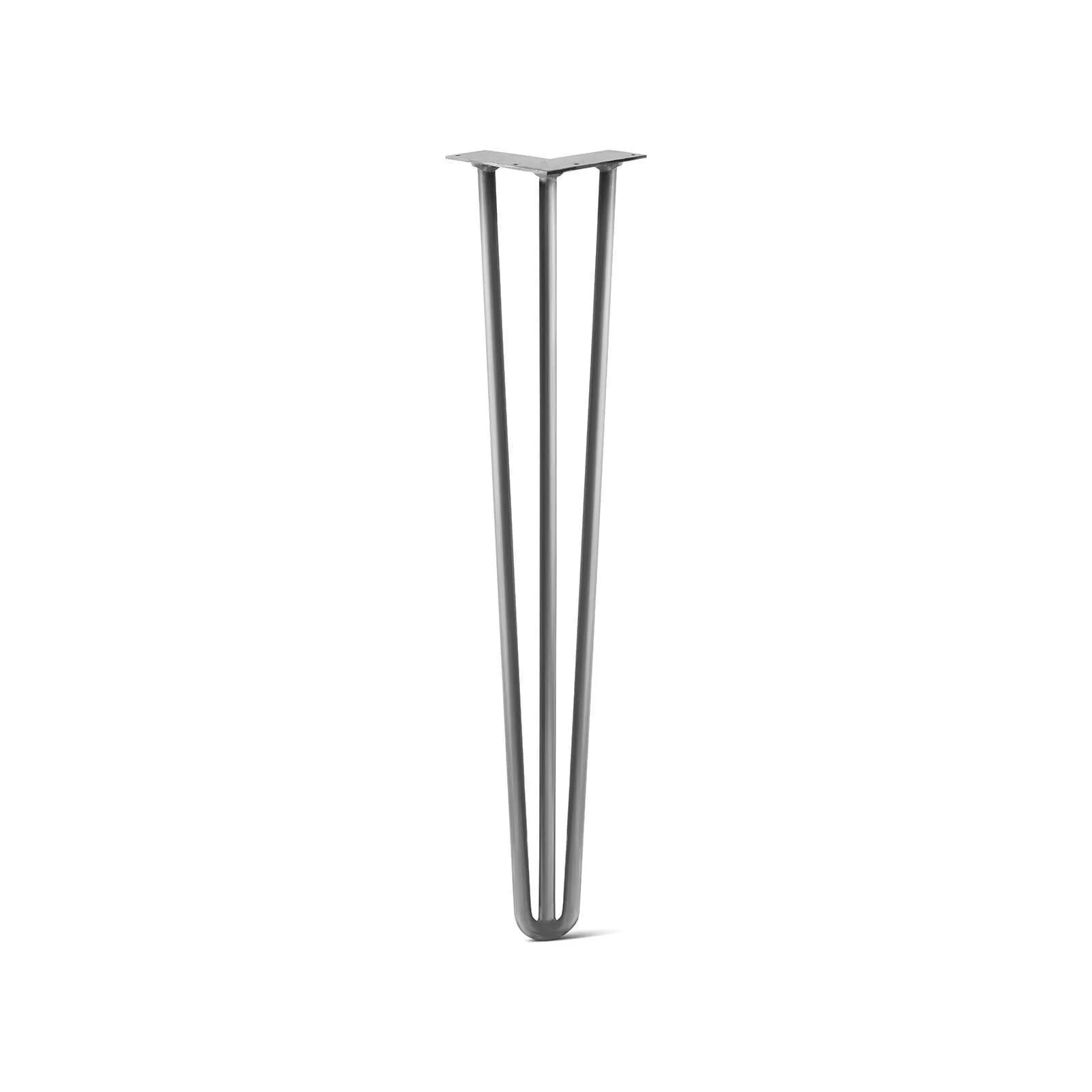 Hairpin Leg (Sold Separately), 3-Rod Design - Clear Coated Finish