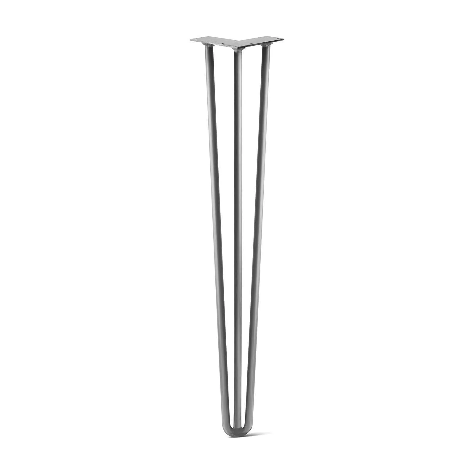 Hairpin Leg (Sold Separately), 3-Rod Design - Clear Coated Finish