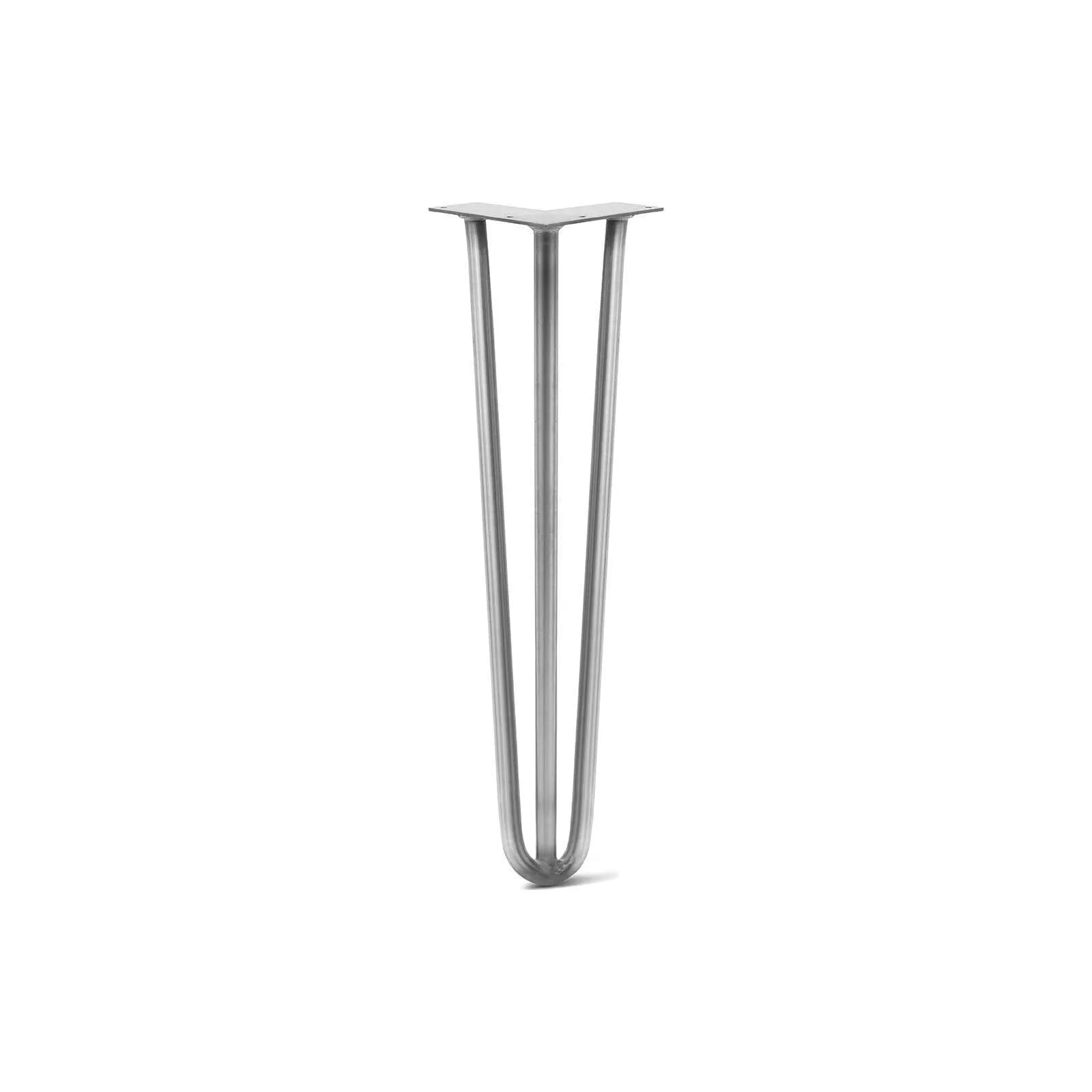 Hairpin Leg (Sold Separately), 3-Rod Design - Clear Coated Finish