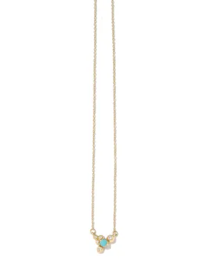 HESTIA PENDANT NECKLACE (SLEEPING BEAUTY TURQUOISE)