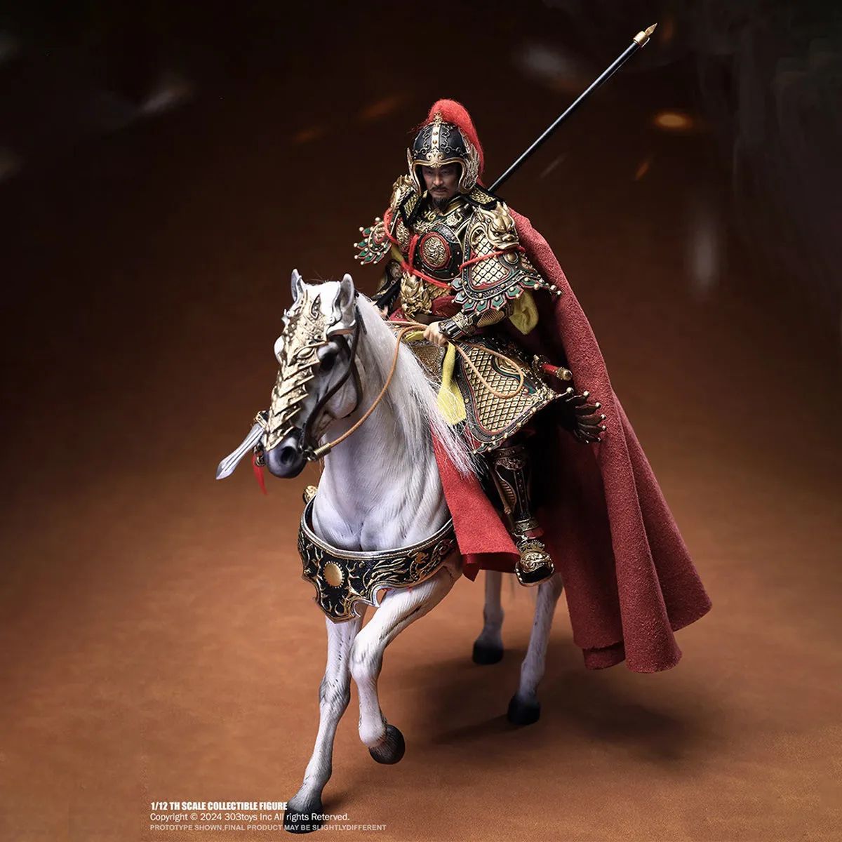 HiPlay 303TOYS The Prosperous Tang Dynasty Series, The Emperor Taizong: Li Shimin, Battle Field Deluxe, Action Figure Full Set