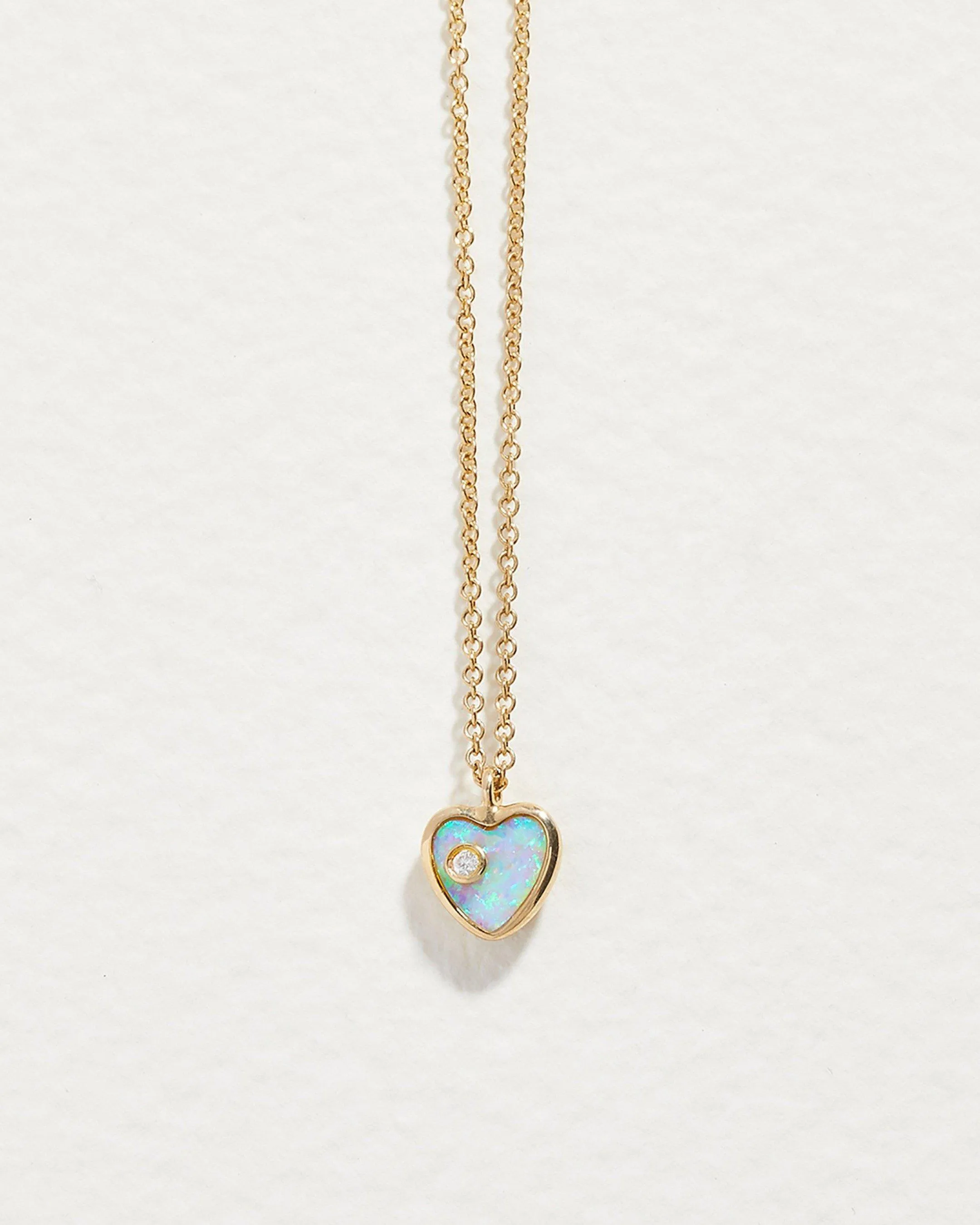 Inlay Heart Pendant