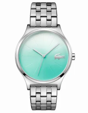 Lacoste Womens Nikita Watch - Stainless Steel - Turquoise Dial - Bracelet