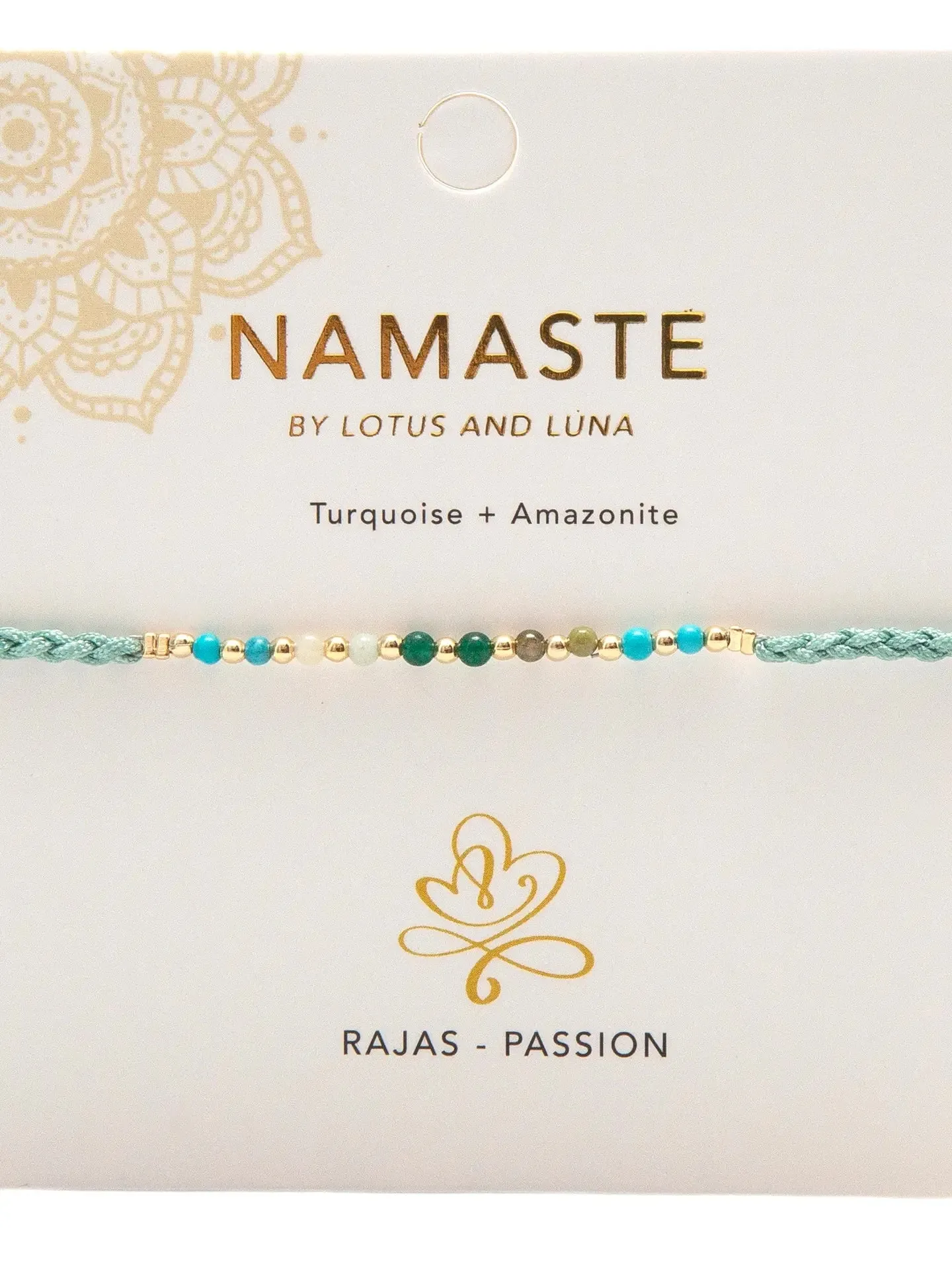 Lotus & Luna Rajas Namaste Bracelet