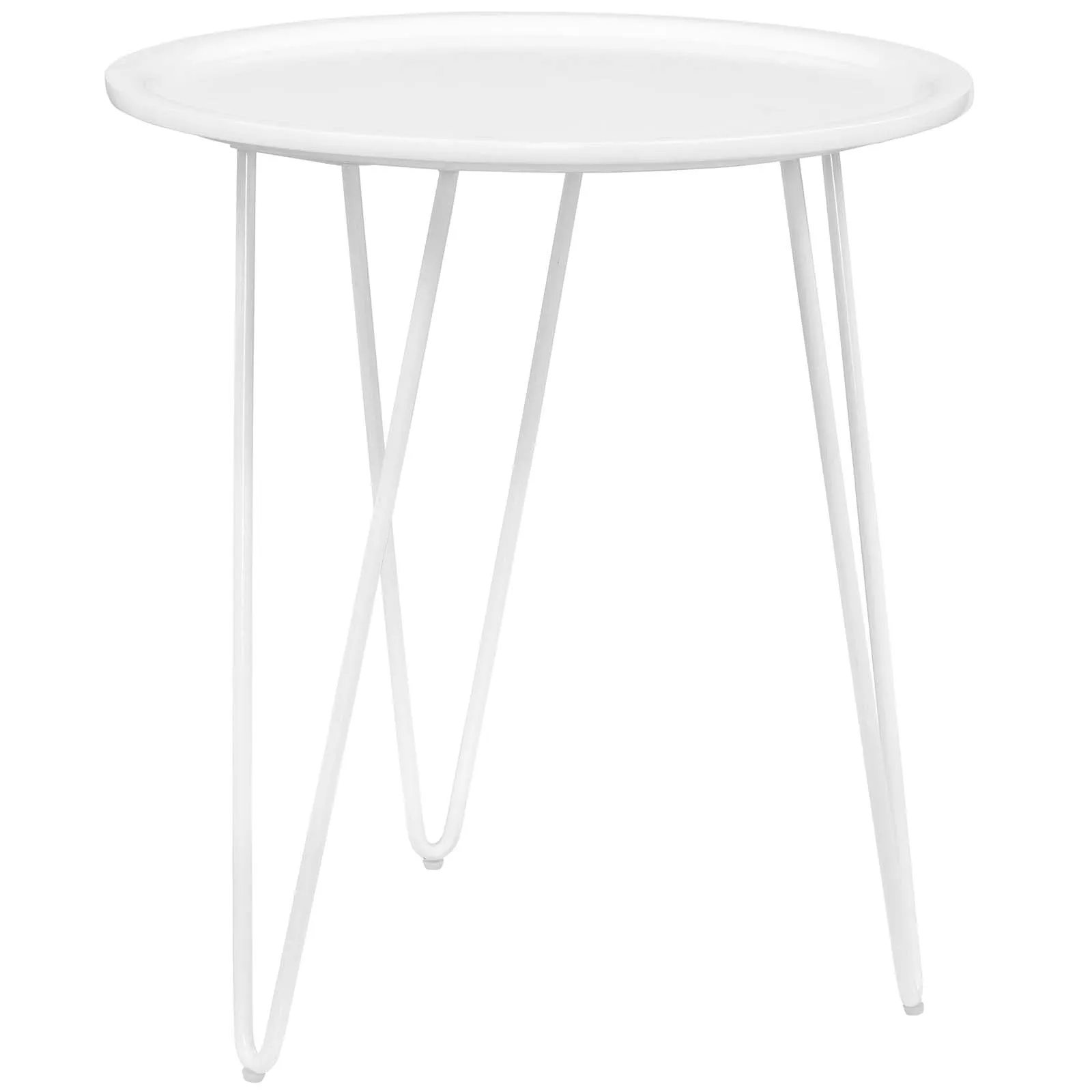 Mid - Century Modern Digress Side Table - Round Side Table - Side Table