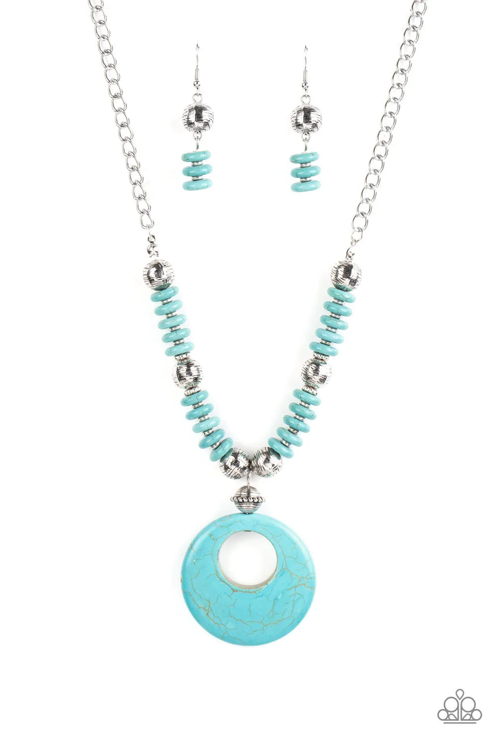 Necklace Oasis Goddess - Blue N179