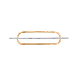 Oval Slide Hair Pin