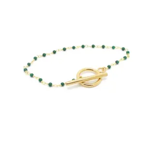 Penelope Malachite Bracelet