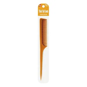 PLASTIC COMB THICK TAIL COMB (BONE)